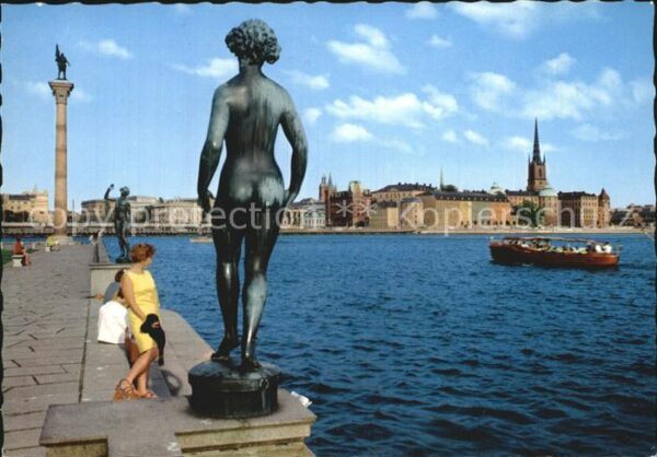 Stockholm Gamla Stan fran Stadshuskajen