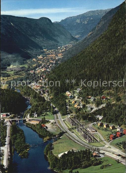 Rjukan The Rjukan Valley seen from the Svinero
