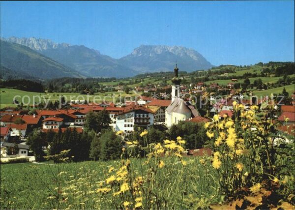 Reit Winkl mit Kaisergebirge