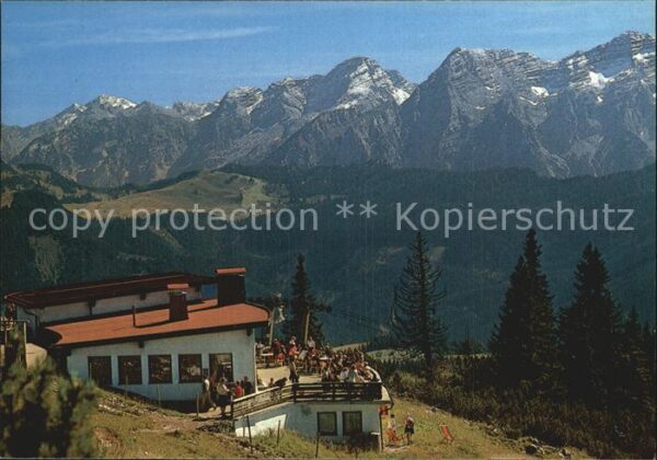 Reit Winkl Winklmoosalm Bergstation Dürnbachhornba
