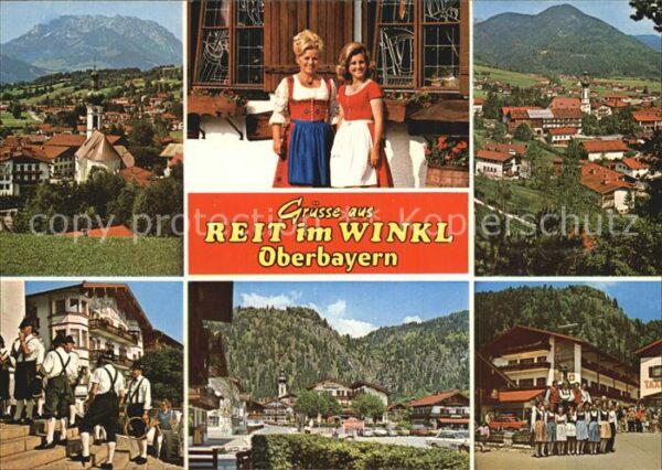 Reit Winkl Teilansichten Trachten Musikgruppe