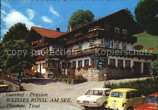 Thiersee Gasthof Weisses Rössl am See