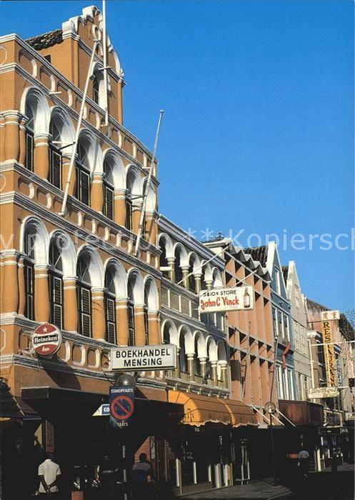Willemstad Breedestraat Colonial style buildings i