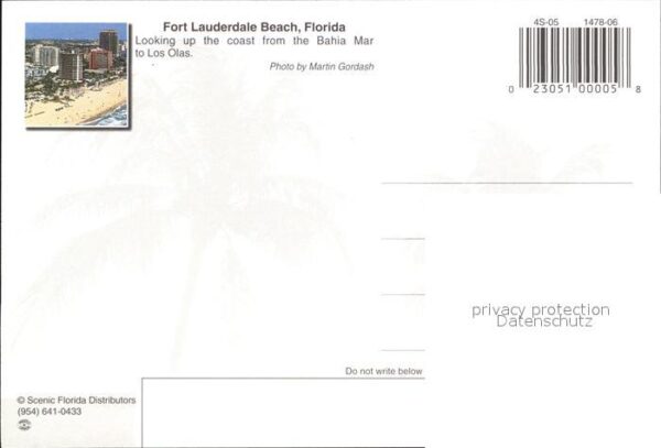 Fort Lauderdale Beach Bahia Mar Air view – Bild 2