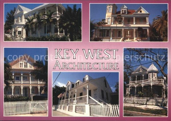 Key West Architecture Spanish style