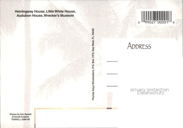 Key West Hemingway House Litthel White House Aud – Bild 2