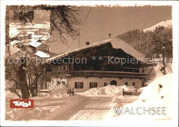 Walchsee Tirol Bauernhof