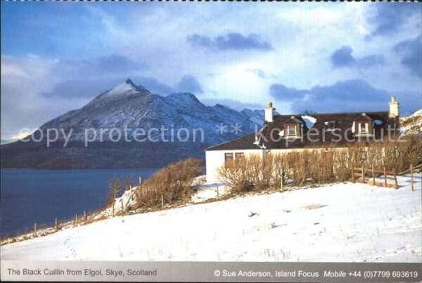 Skye The Black Cuillin from Elgol