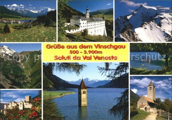 Vinschgau Val Venosta St Valentin Burgeis Ortler Stilfser Joc