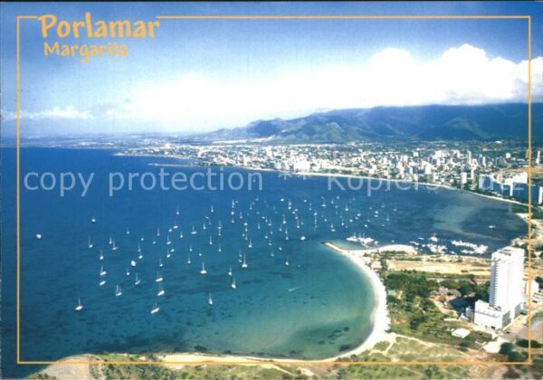 Porlamar Isla de Margarita Fliegeraufnahme