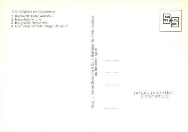 Singen Hohentwiel Kirche St Peter und Paul Herz Jesu Kirc – Bild 2