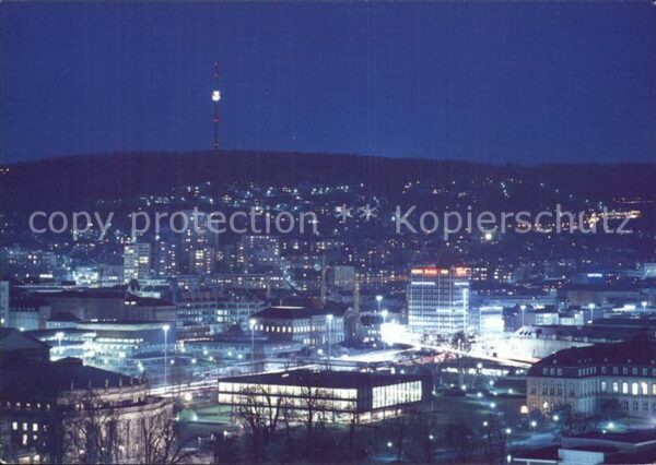 Stuttgart bei Nacht
