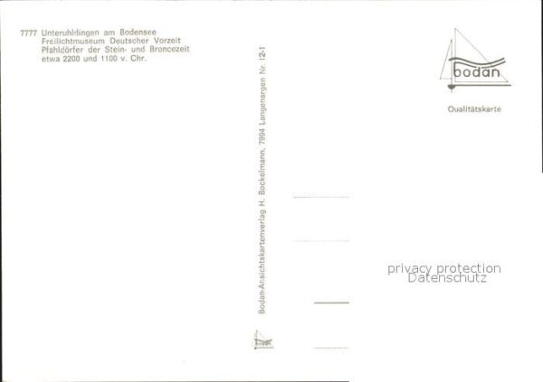 Unteruhldingen Freilichtmuseum Pfahlbauten – Bild 2