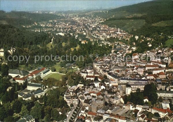Baden-Baden Fliegeraufnahme