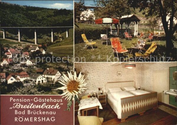 Roemershag Pension Gästehaus Breitenbach Garten Gä