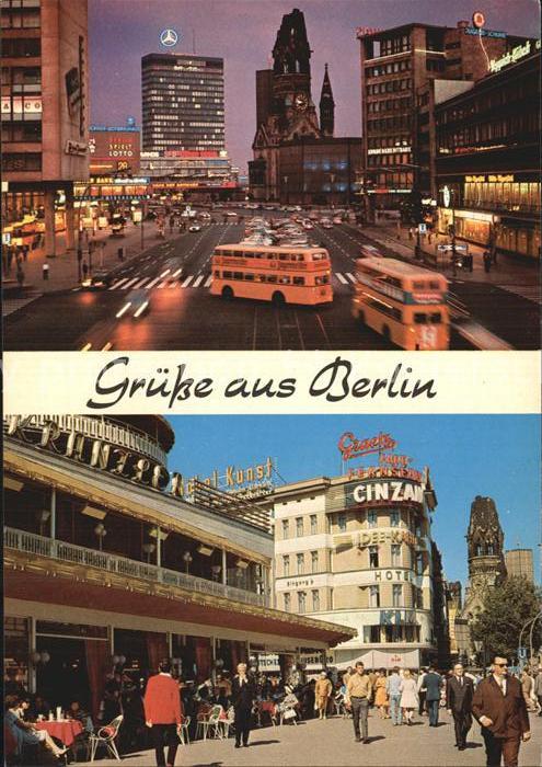 Berlin Gedächtniskirche Europa Center Kranzler