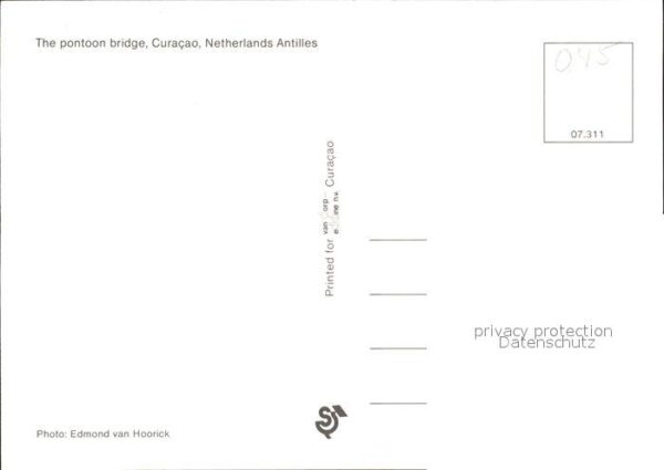 Curacao Niederlaendische Antillen The ponton bridge – Bild 2