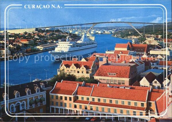 Curacao Niederlaendische Antillen St Annabaai with Julianbridge
