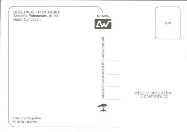 Aruba Palm Beach Dutch Caribbean – Bild 2