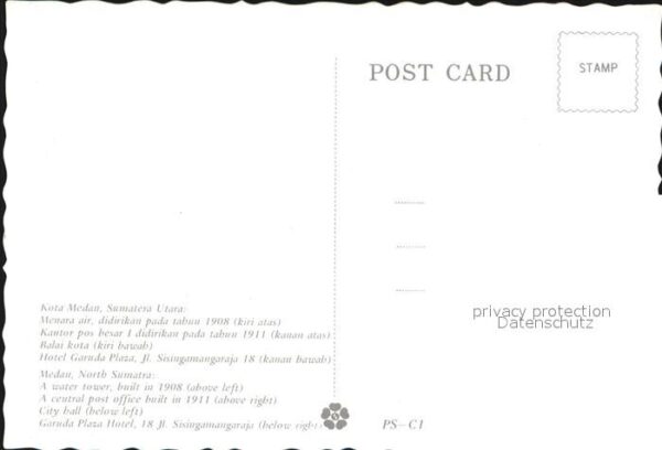 Medan Indonesia Water tower Central Post Office City ha – Bild 2