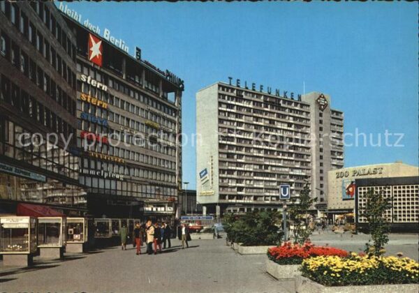 Berlin Hochhäuser am Zoo Breitscheidplatz