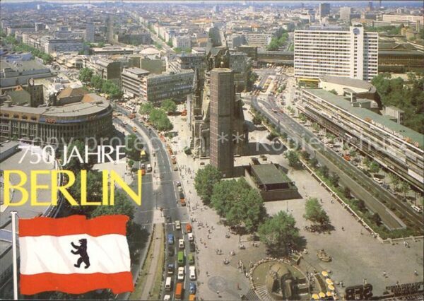 Berlin Kaiser Wilhelm Gedächtniskirche Kurfürs