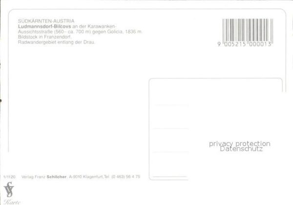 Ludmannsdorf Bilvocs Karawanken Bildstock Franzendor – Bild 2