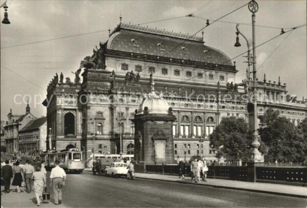 Praha Prahy Prague Nationaltheater