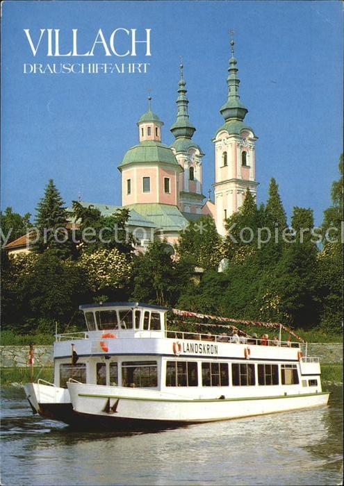 Villach Kaernten Schiff Landskron Rennstein Wernberg Kir
