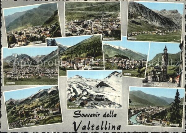 Sondrio Ricordo della Valtellina