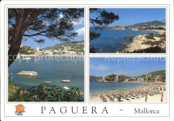 Paguera Mallorca Islas Baleares Strand Panorama