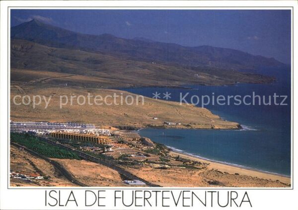 Costa Calma Luftaufnahme