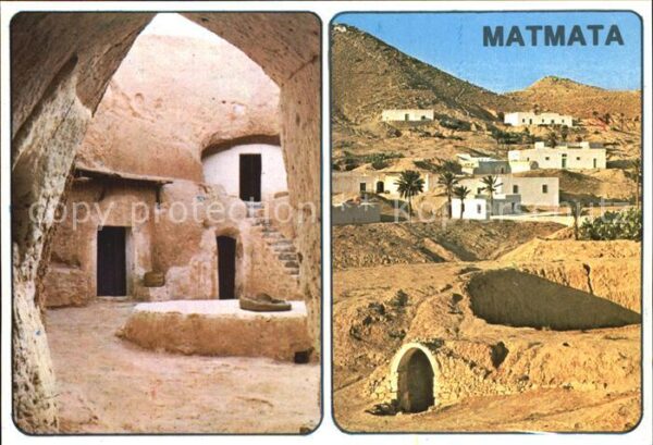 Matmata Wohnhöhlen Oberirdische Bauten