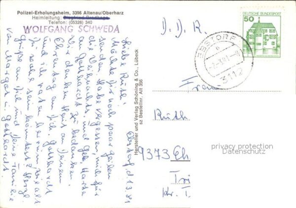 Altenau Harz Polizei Erholungsheim – Bild 2