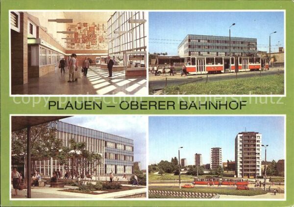 Plauen Vogtland Oberer Bahnhof Karpf Oelsnitz Schwabe R