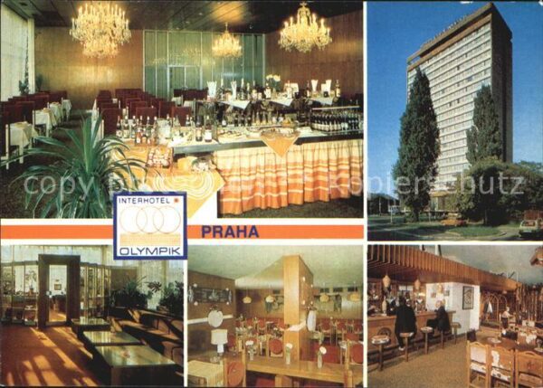 Praha Prahy Prague Interhotel Olympik