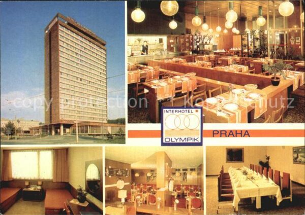 Praha Prahy Prague Interhotel Olympik
