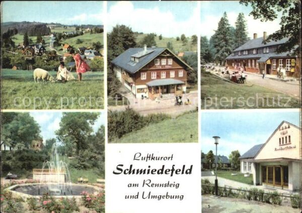 Schmiedefeld Rennsteig Vesser Filmbühne Stutenhaus Kuranlagen