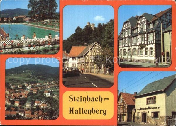 Steinbach-Hallenberg Schwimmbad Hallenburg Steinbacher Wirts