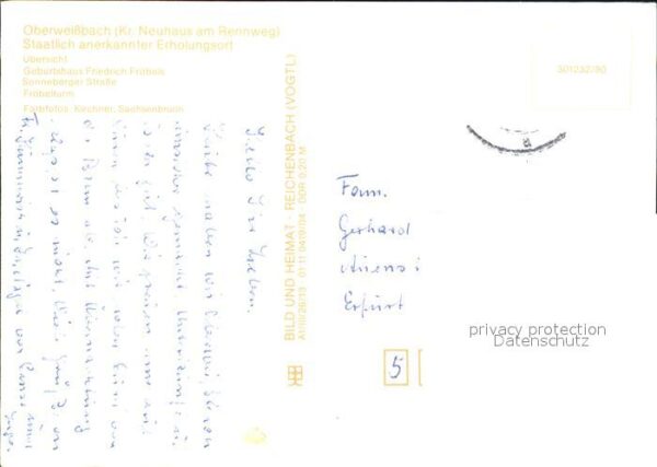Oberweissbach Geburtshaus Friedrich Fröbels Sonneberg – Bild 2
