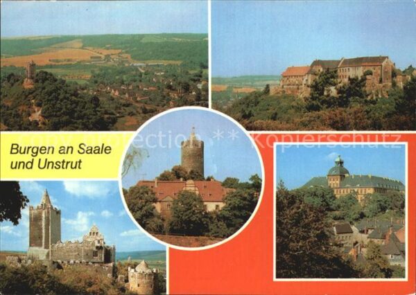 Bad Koesen Burg Saaleck Freyburg Neuenburg Rudelsb