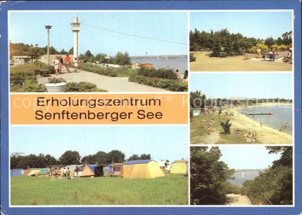 Senftenberg Niederlausitz Erholungszentrum Großköschen Strandprom