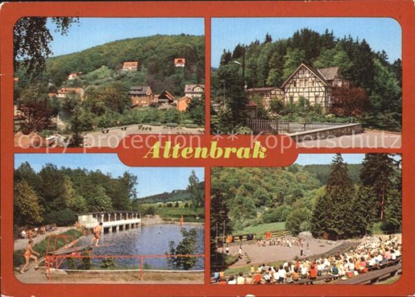 Altenbrak Harz Rolandseck Waldbergbad Waldbühne