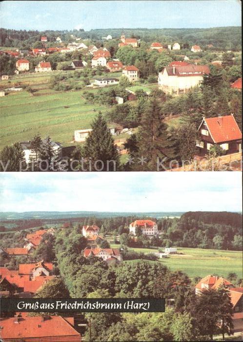 Friedrichsbrunn Harz Sanatorium Ernst Thälmann