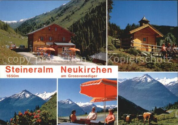 Neukirchen Grossvenediger Steineralm Gasthof Skihütte