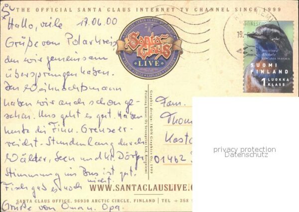 Finnland Suomi Santa Claus Office Arctic Circle – Bild 2