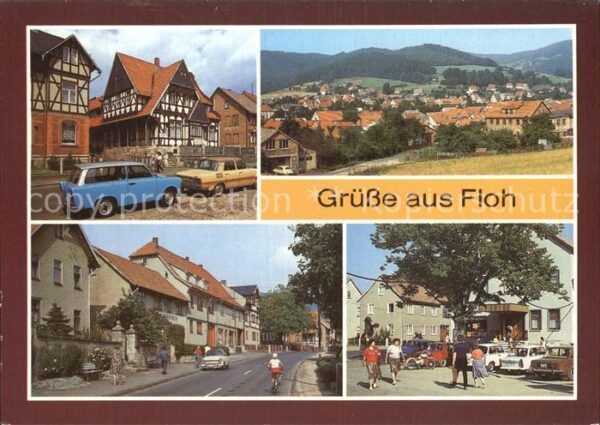 Floh-Seligenthal FDGB Erholungsheim Freundschaft Karl Ma