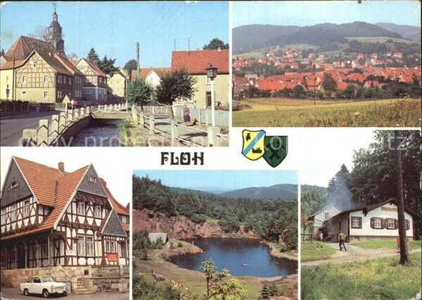 Floh-Seligenthal Flohbach FDGB Erholungsheim Freundschaf