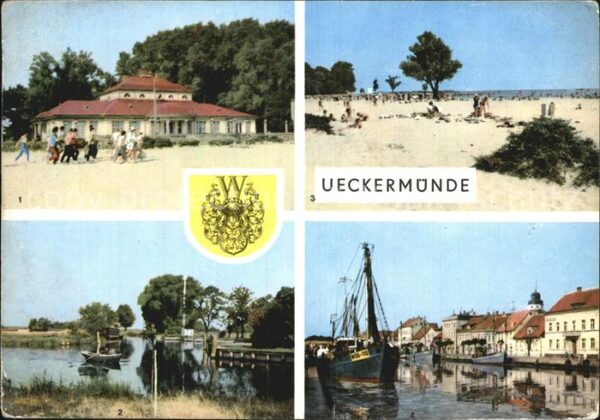 Ueckermuende Mecklenburg Vorpommern HOG Strandbad Ueckermündung alter Uecke