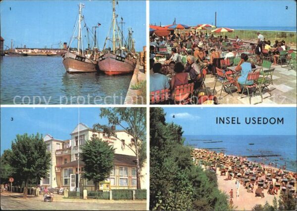 Insel Usedom Karlshagen Fischerhafen Trassenheide Ko